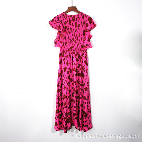 Woman Summer Loose Long Ladies Dress